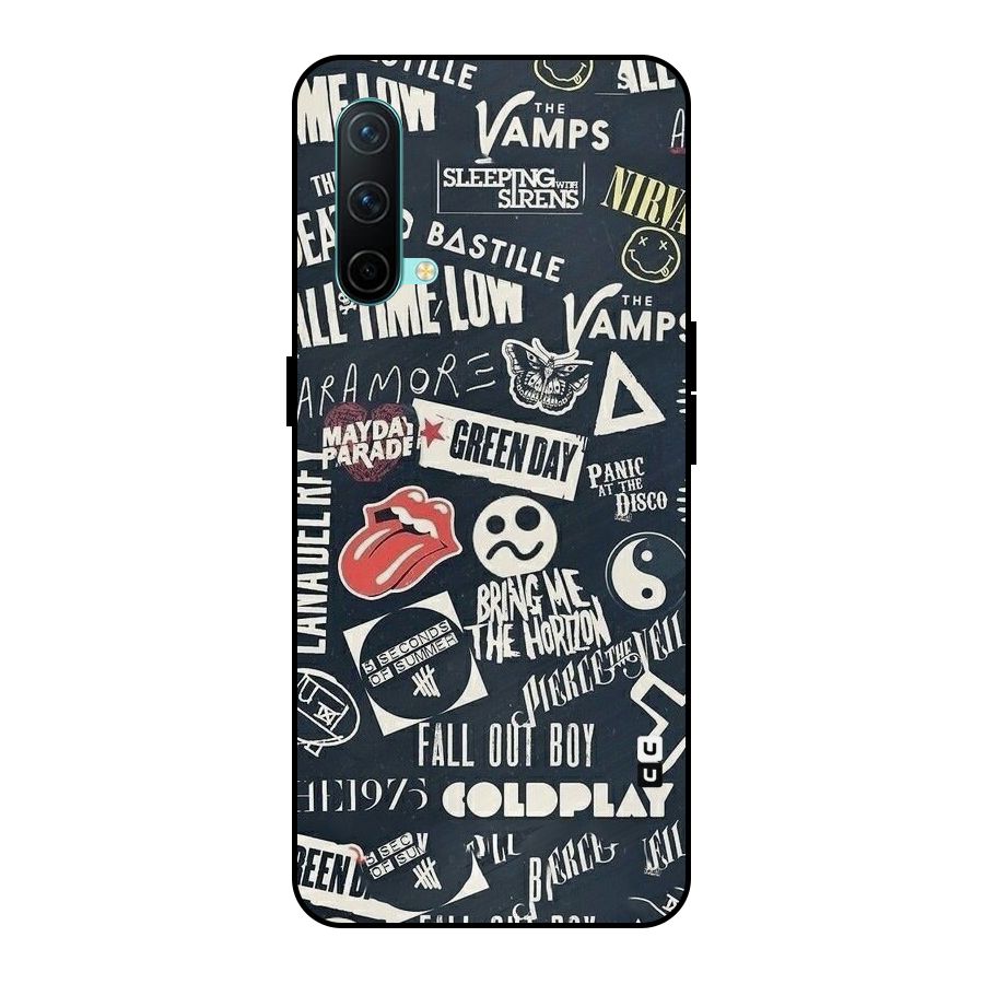 Music My Paradise Metal Back Case for OnePlus Nord CE 5G