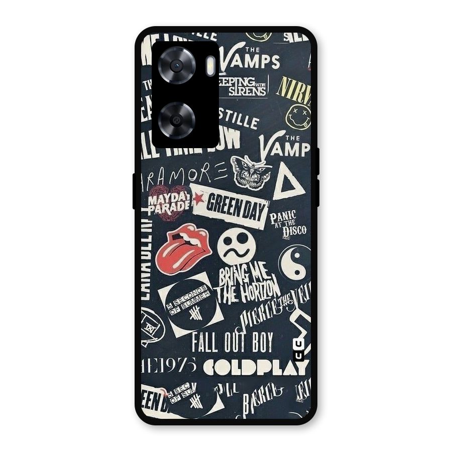 Music My Paradise Metal Back Case for OnePlus Nord N20 SE