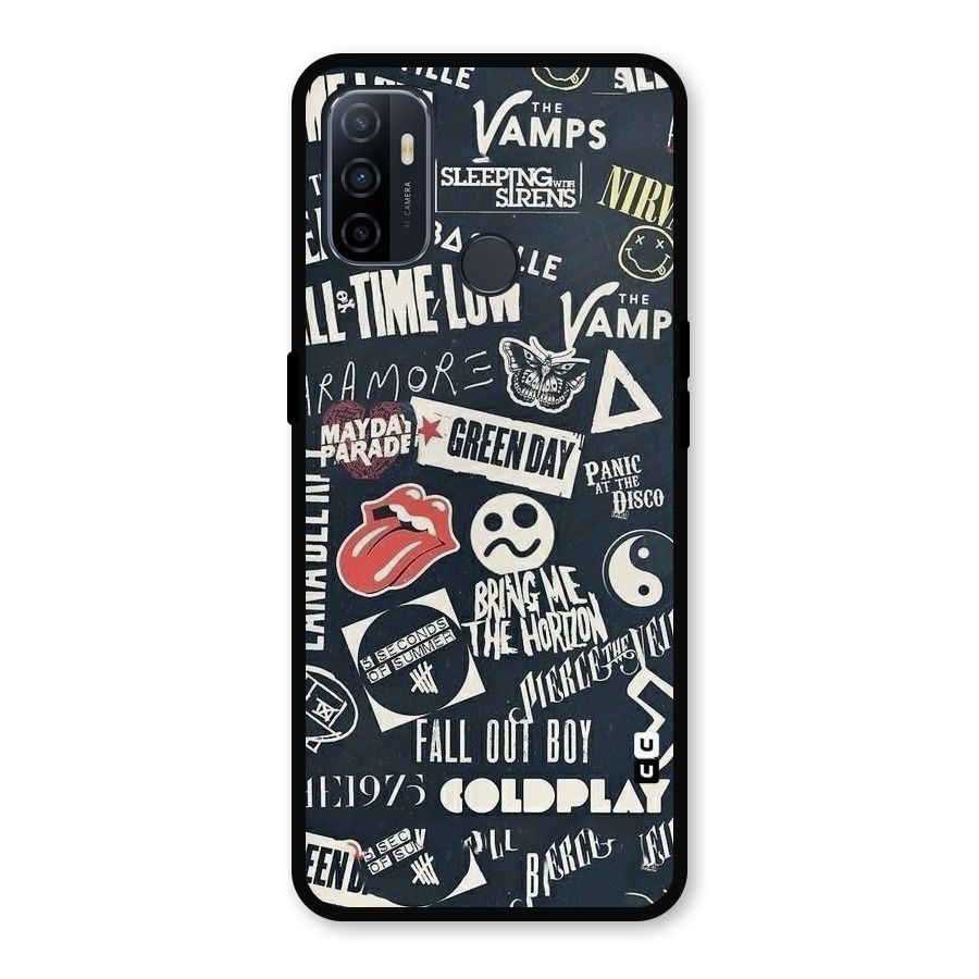Music My Paradise Metal Back Case for Oppo A53