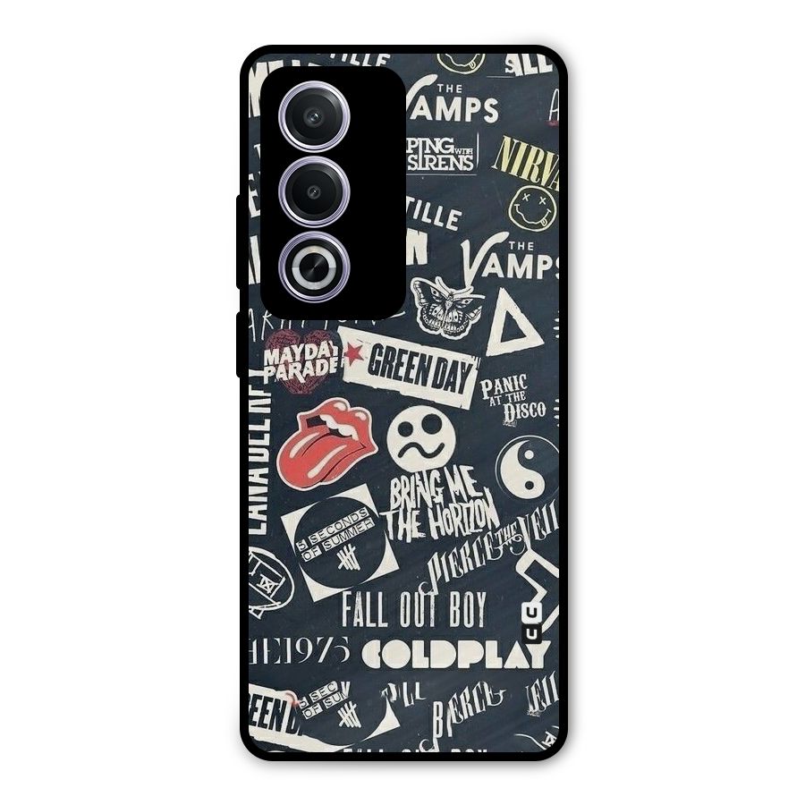 Music My Paradise Metal Back Case for Oppo K12x