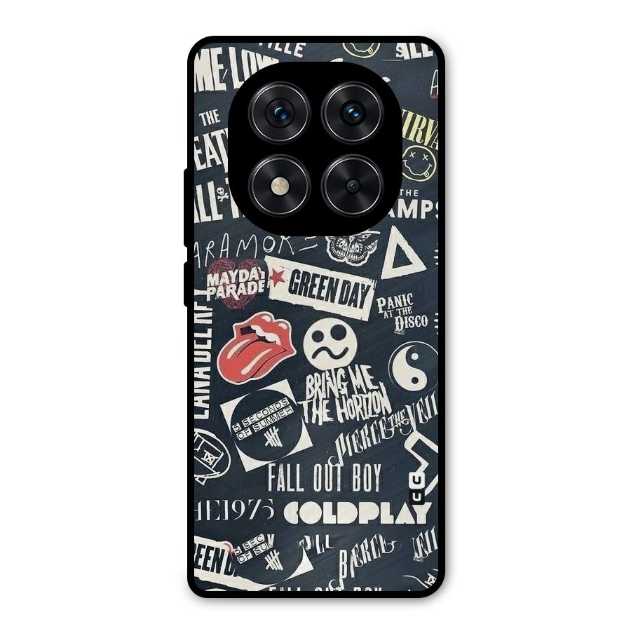 Music My Paradise Metal Back Case for Poco X7