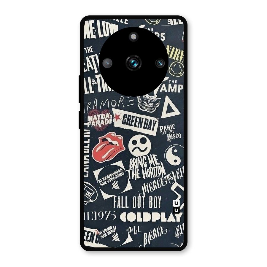 Music My Paradise Metal Back Case for Realme 11 Pro Plus