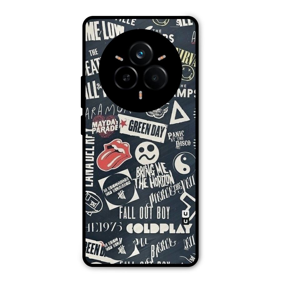 Music My Paradise Metal Back Case for Realme 14 Pro
