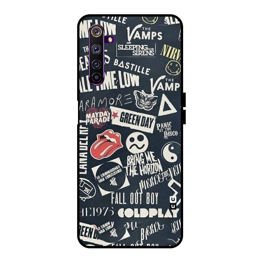 Music My Paradise Metal Back Case for Realme 6 Pro