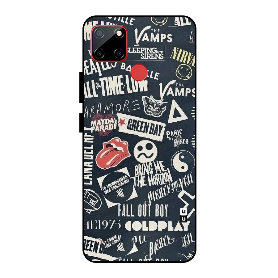 Music My Paradise Metal Back Case for Realme C12