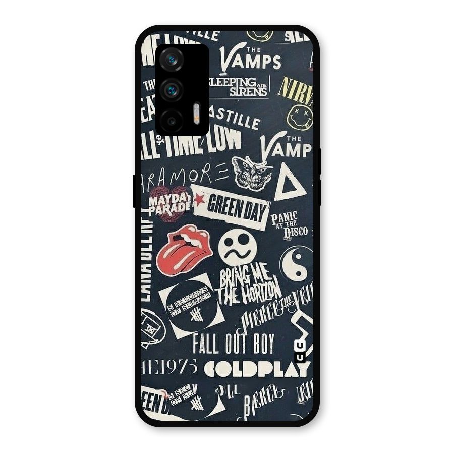 Music My Paradise Metal Back Case for Realme GT 5G