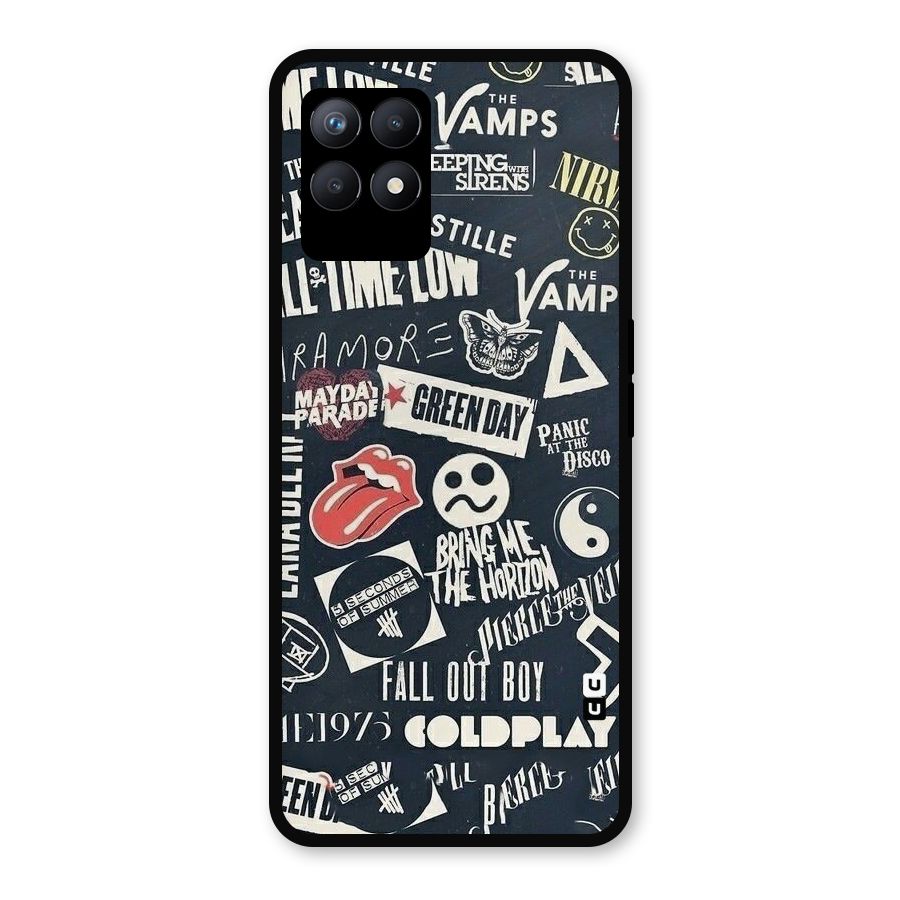 Music My Paradise Metal Back Case for Realme Narzo 50