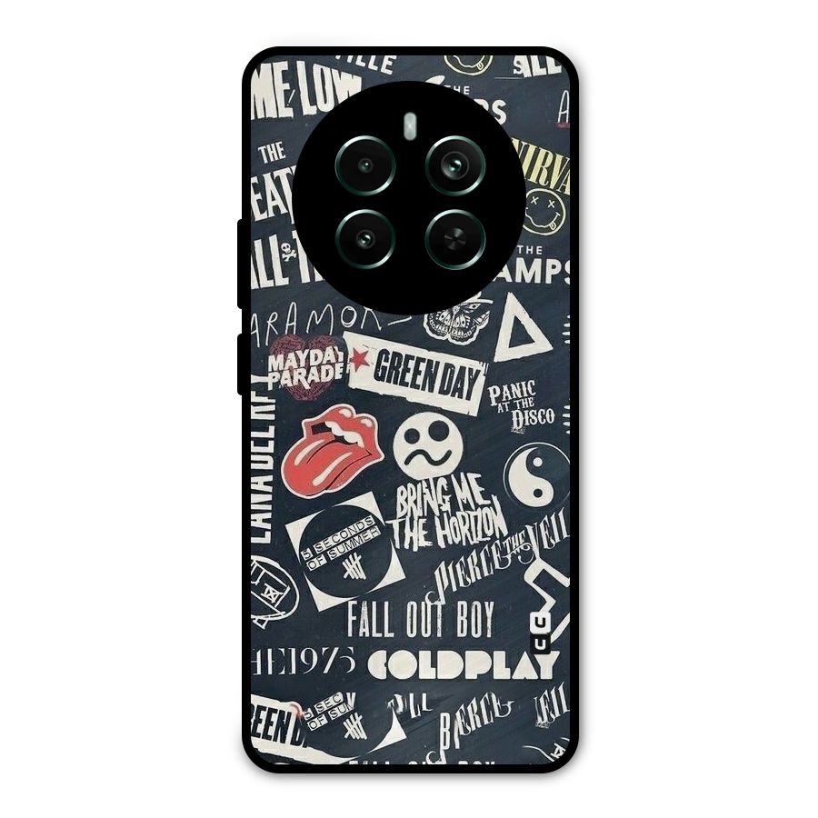 Music My Paradise Metal Back Case for Realme Narzo 70 Pro