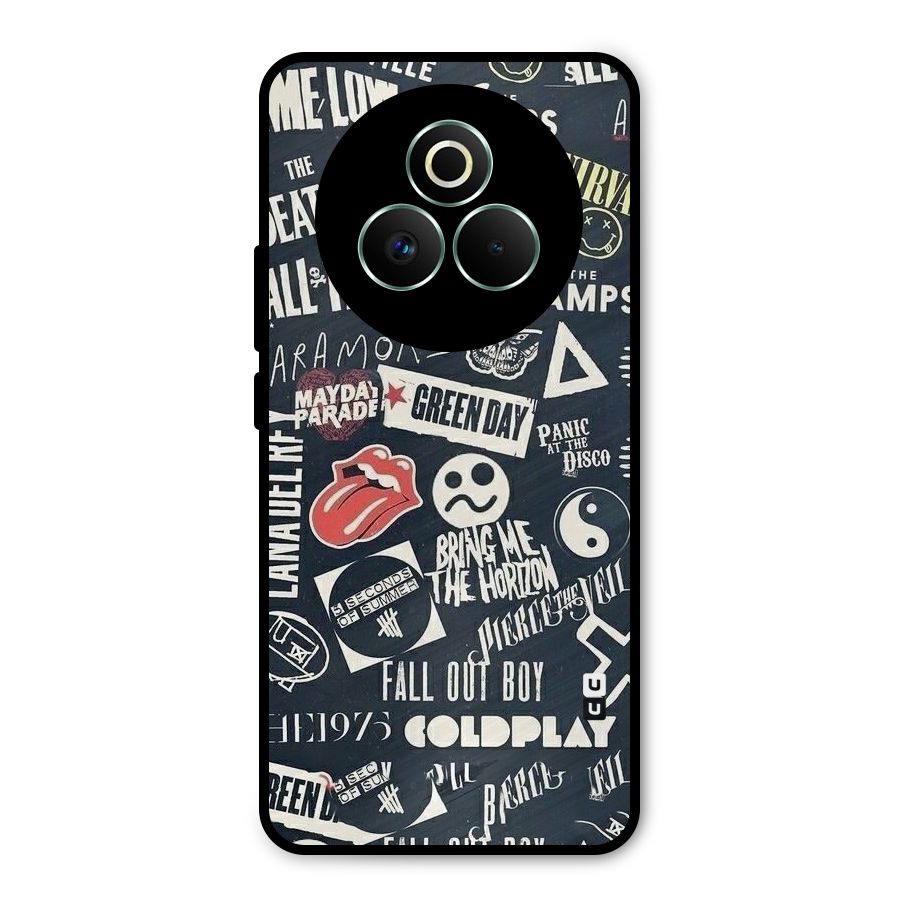 Music My Paradise Metal Back Case for Realme P3 Pro