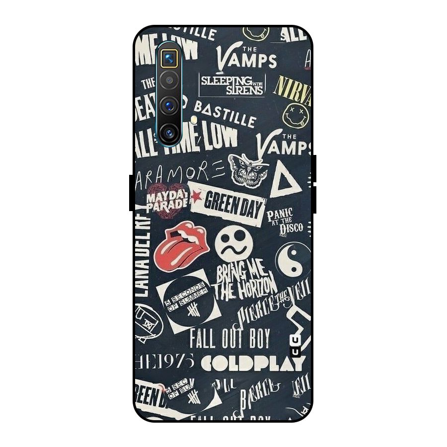 Music My Paradise Metal Back Case for Realme X3