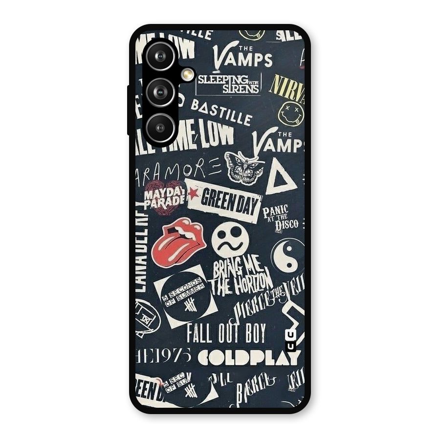 Music My Paradise Metal Back Case for Samsung Galaxy M54
