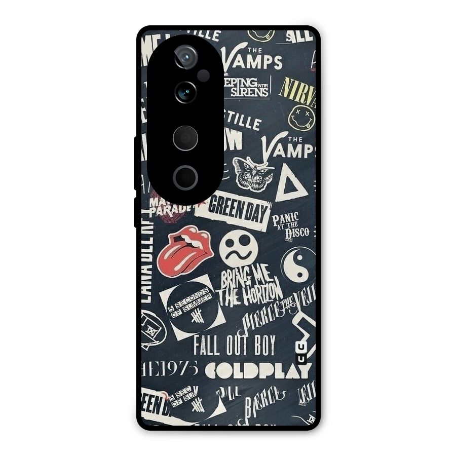 Music My Paradise Metal Back Case for Vivo T3 Ultra
