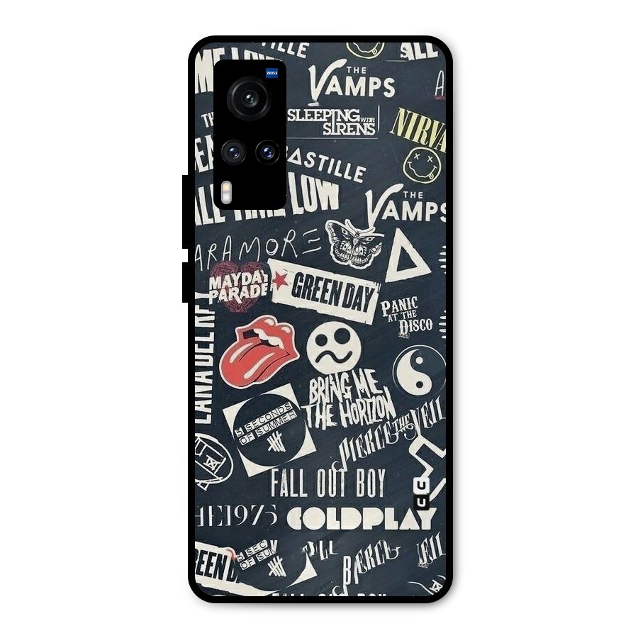 Music My Paradise Metal Back Case for Vivo X60