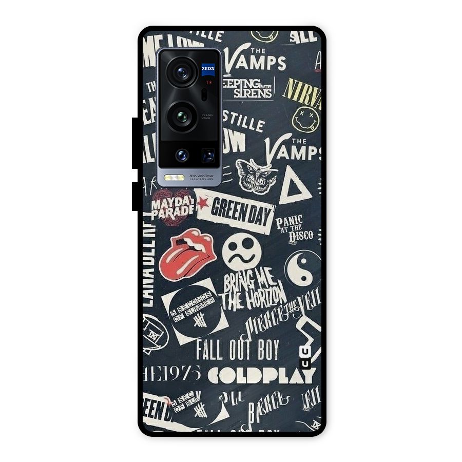 Music My Paradise Metal Back Case for Vivo X60 Pro Plus