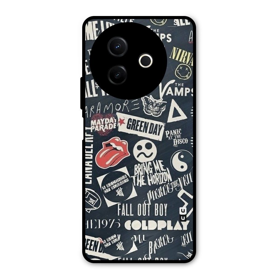 Music My Paradise Metal Back Case for Vivo Y39
