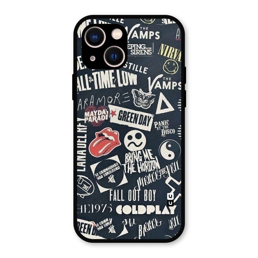 Music My Paradise Metal Back Case for iPhone 13