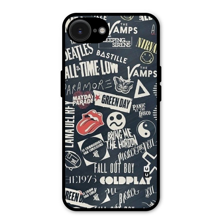 Music My Paradise Metal Back Case for iPhone 16e