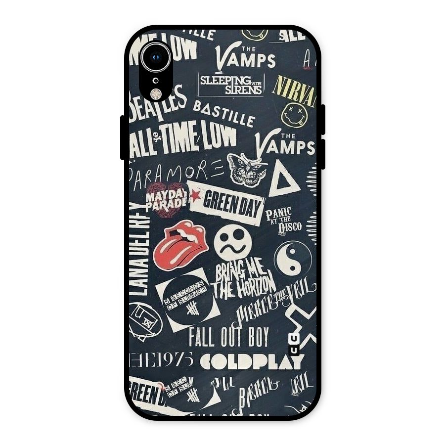 Music My Paradise Metal Back Case for iPhone XR