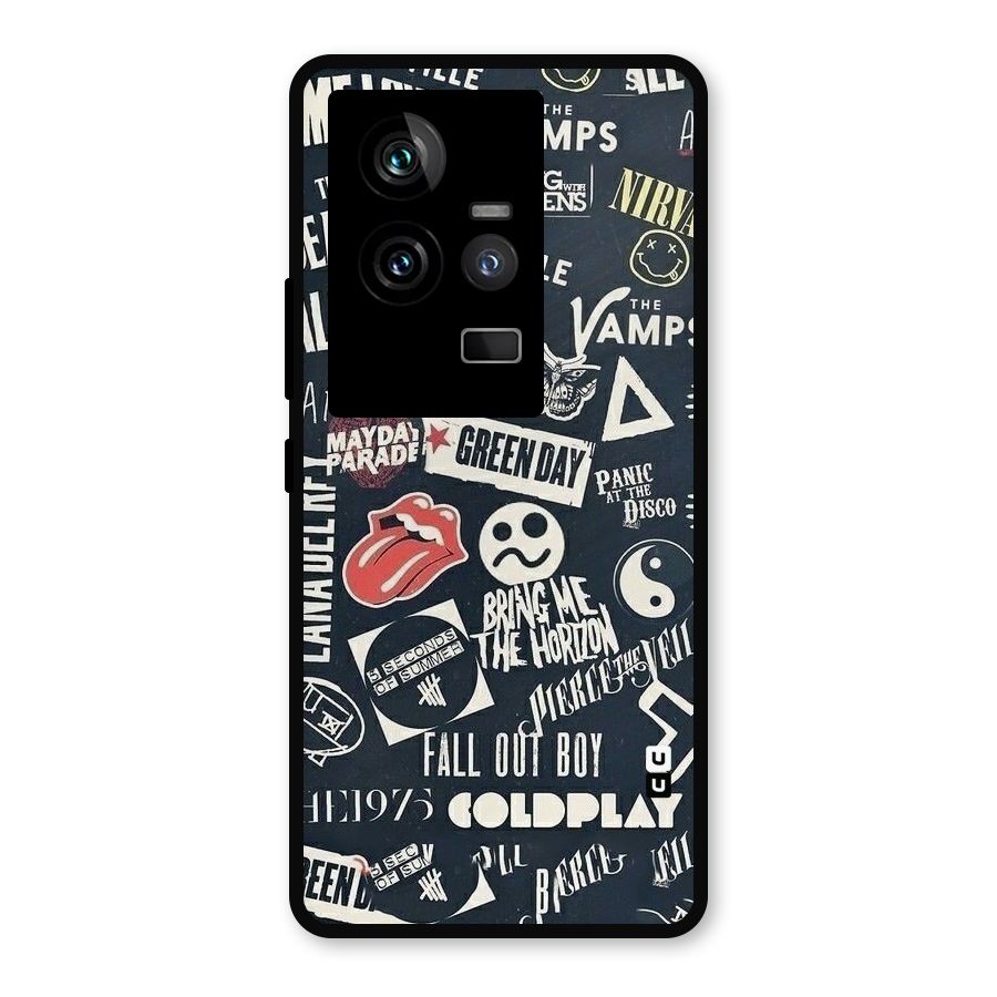 Music My Paradise Metal Back Case for iQOO 11 5G