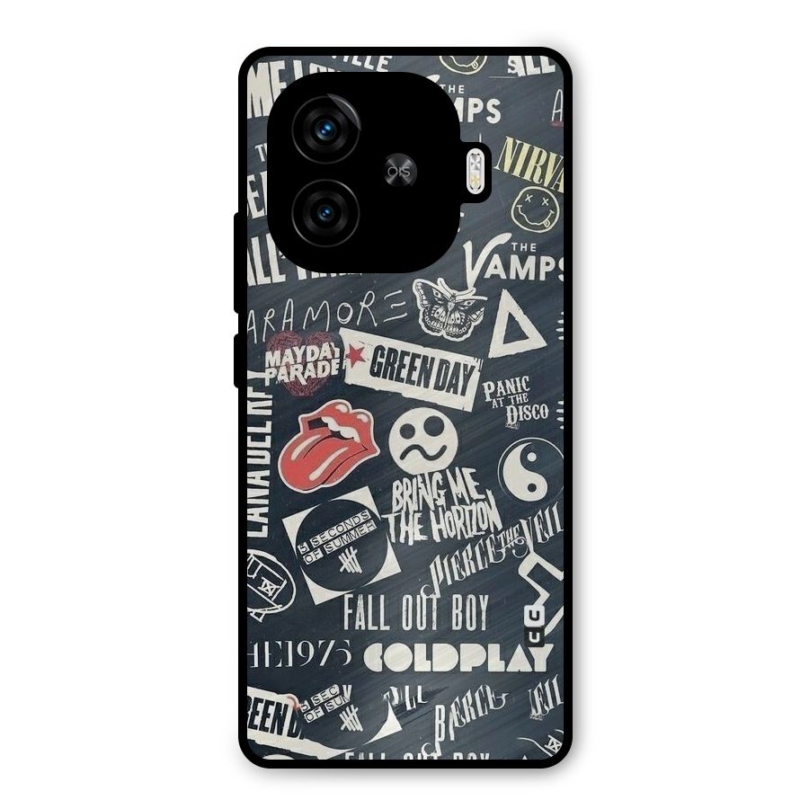 Music My Paradise Metal Back Case for iQOO Neo 10R