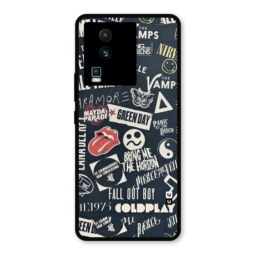 Music My Paradise Metal Back Case for iQOO Neo 7 Pro