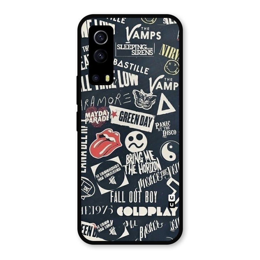 Music My Paradise Metal Back Case for iQOO Z3