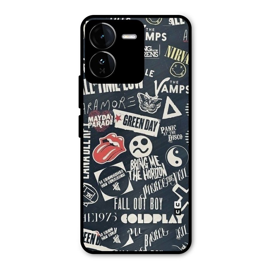 Music My Paradise Metal Back Case for iQOO Z9