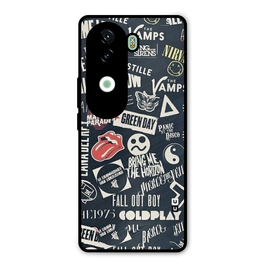 Music My Paradise Metal Back Case for iQOO Z9s