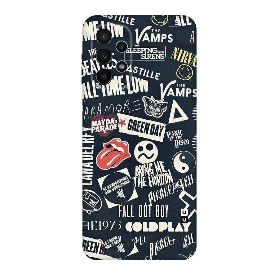Music My Paradise Original Polycarbonate Back Case for Galaxy A23