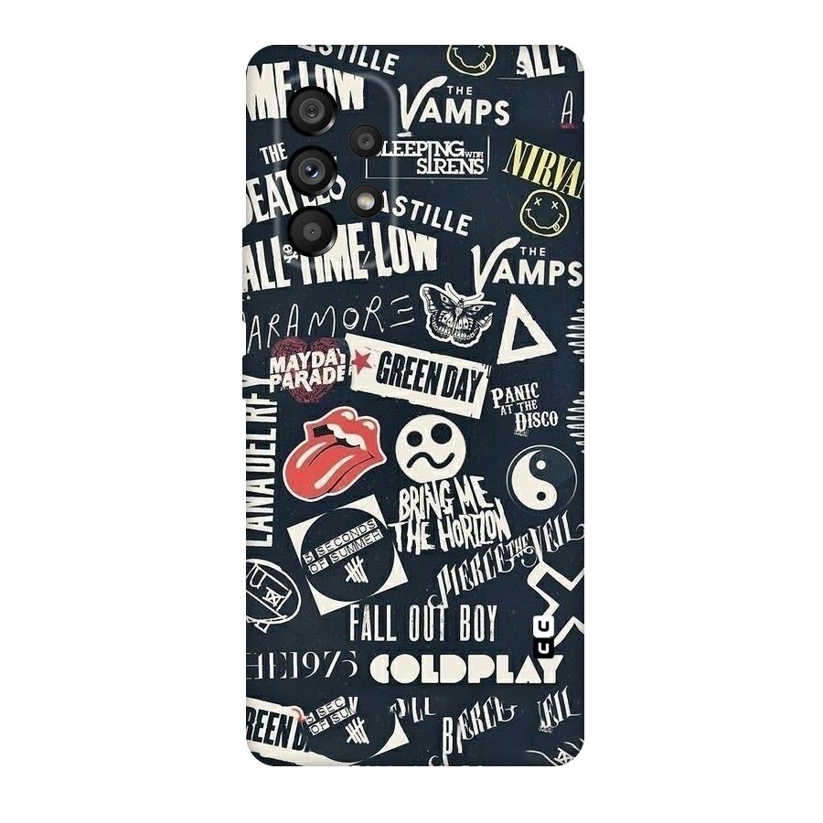 Music My Paradise Original Polycarbonate Back Case for Galaxy A53 5G