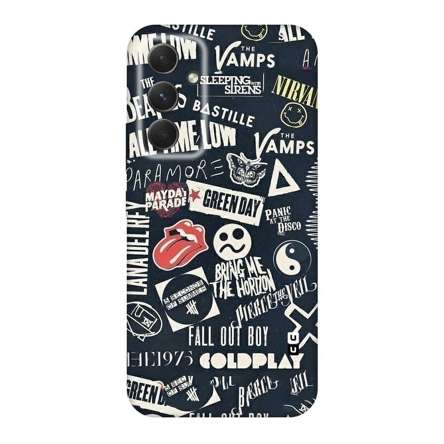 Music My Paradise Original Polycarbonate Back Case for Galaxy A54