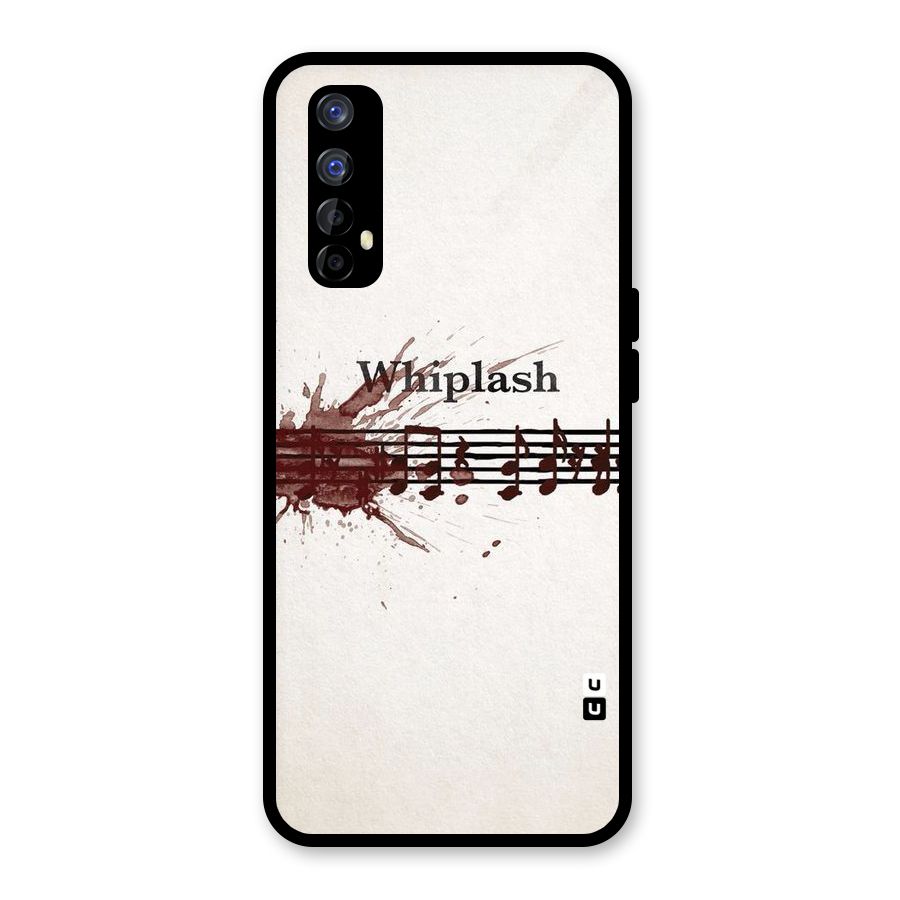 Music Notes Splash Glass Back Case for Realme Narzo 20 Pro