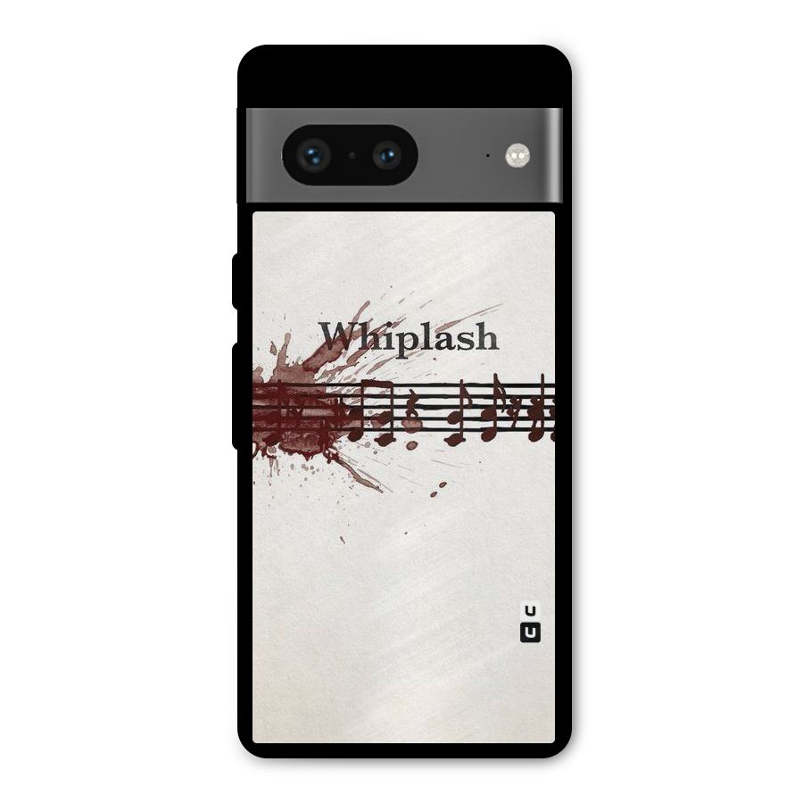 Music Notes Splash Metal Back Case for Google Pixel 7