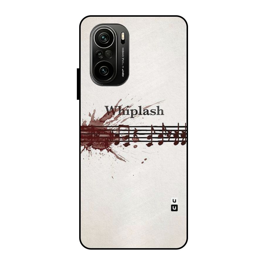 Music Notes Splash Metal Back Case for Mi 11x