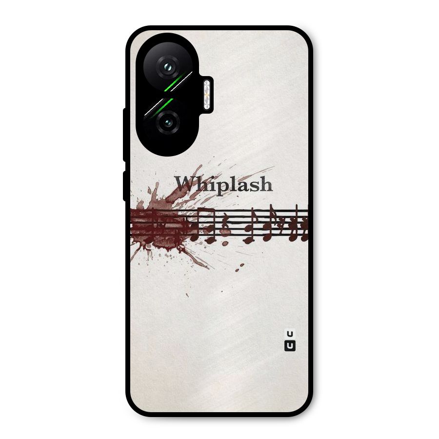 Music Notes Splash Metal Back Case for Poco F7