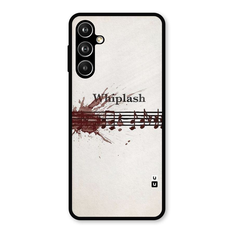 Music Notes Splash Metal Back Case for Samsung Galaxy M54