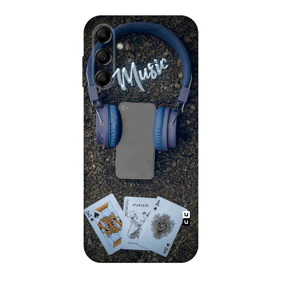 Music Power Cards Original Polycarbonate Back Case for Galaxy A14 5G