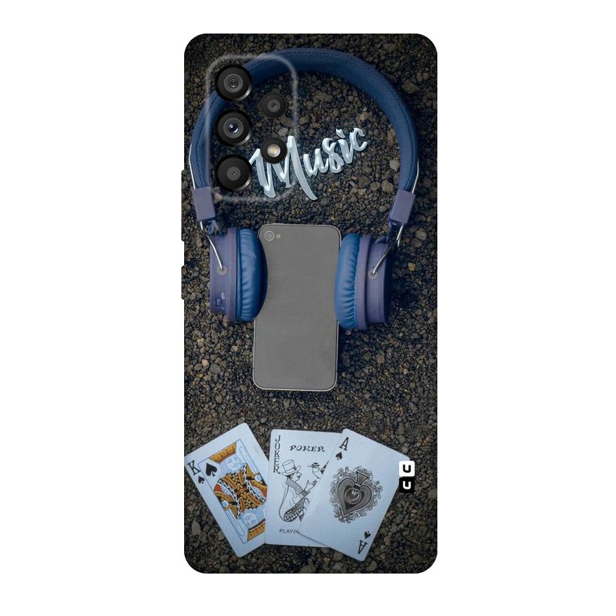 Music Power Cards Original Polycarbonate Back Case for Galaxy A53 5G
