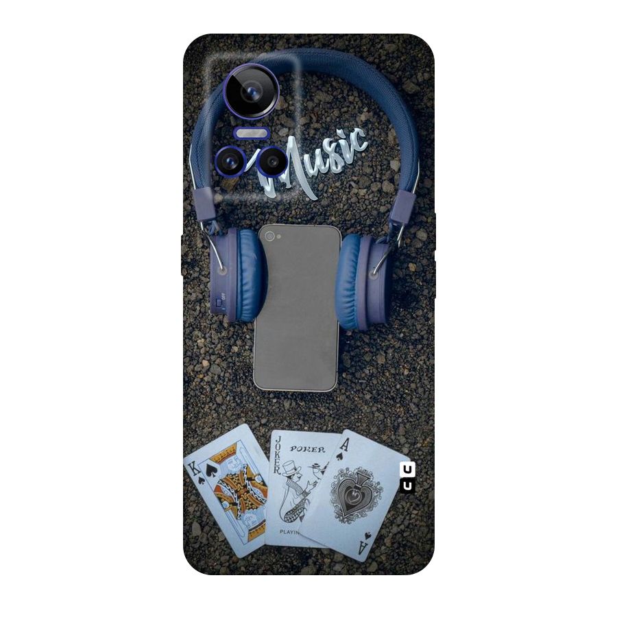 Music Power Cards Original Polycarbonate Back Case for Realme GT Neo 3