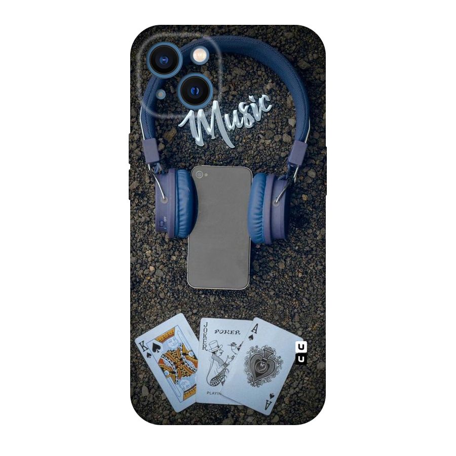 Music Power Cards Original Polycarbonate Back Case for iPhone 13