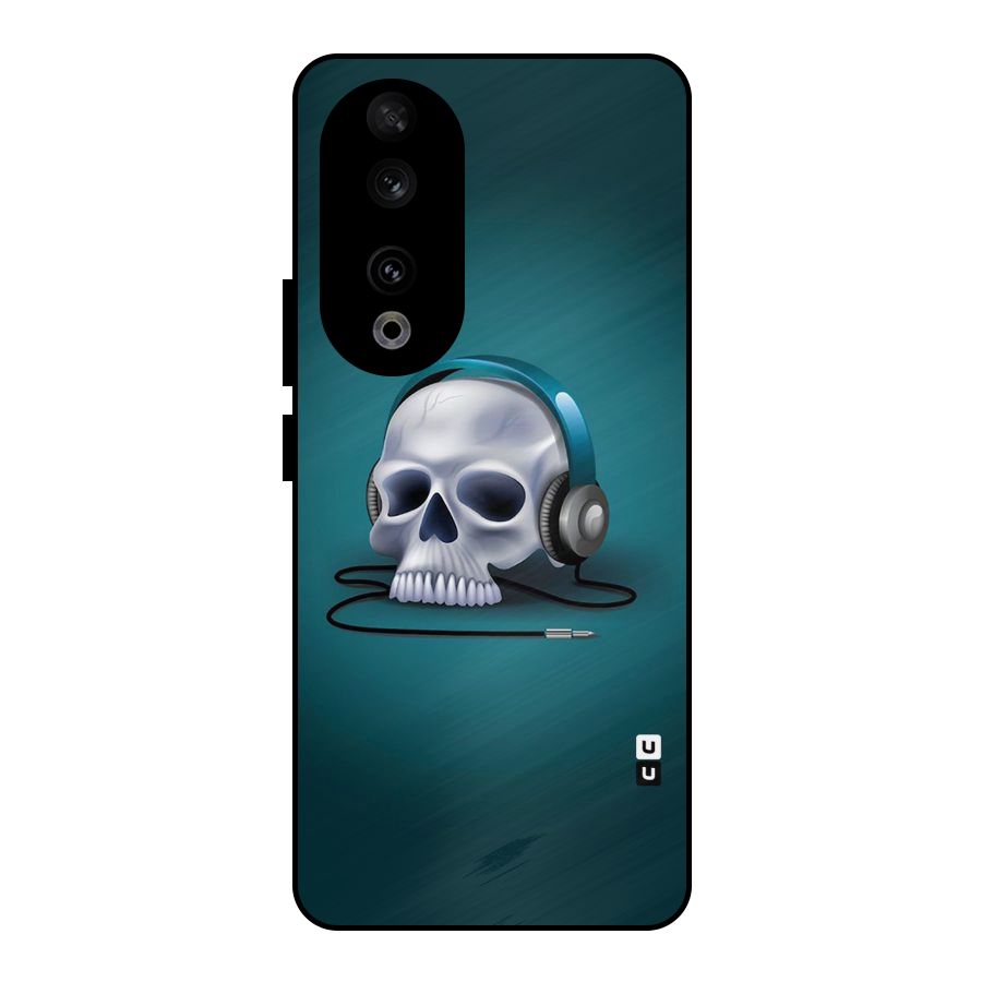 Music Skull Metal Back Case for Honor 90