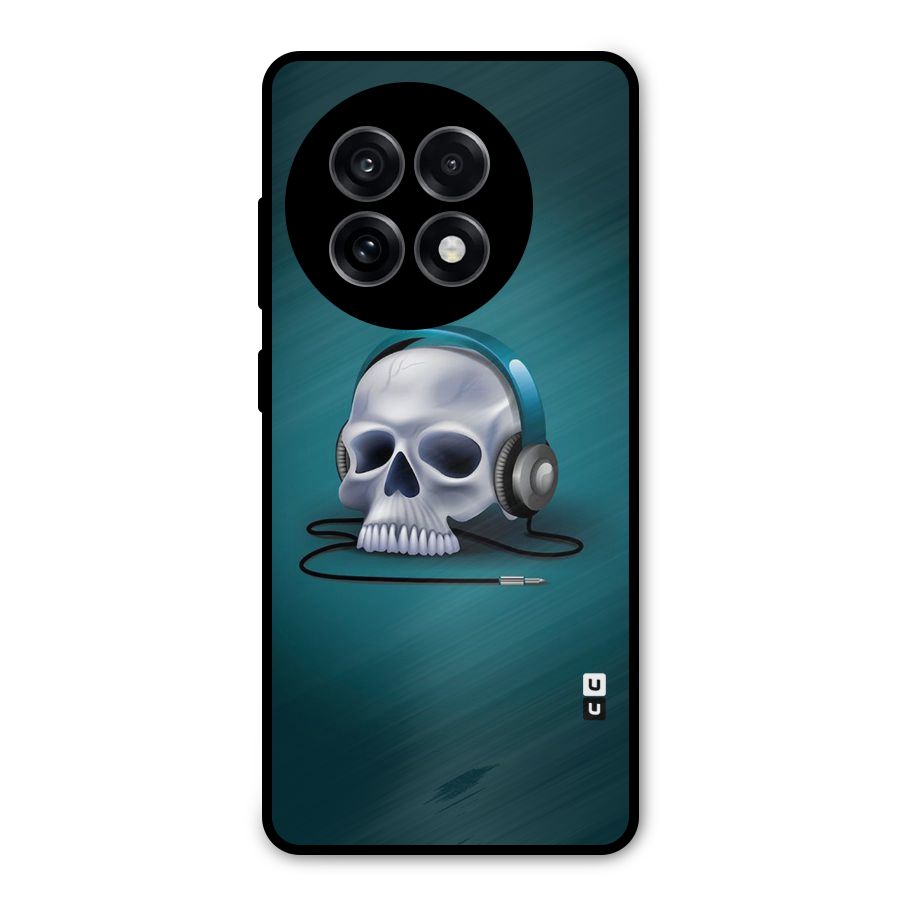 Music Skull Metal Back Case for OnePlus 13R