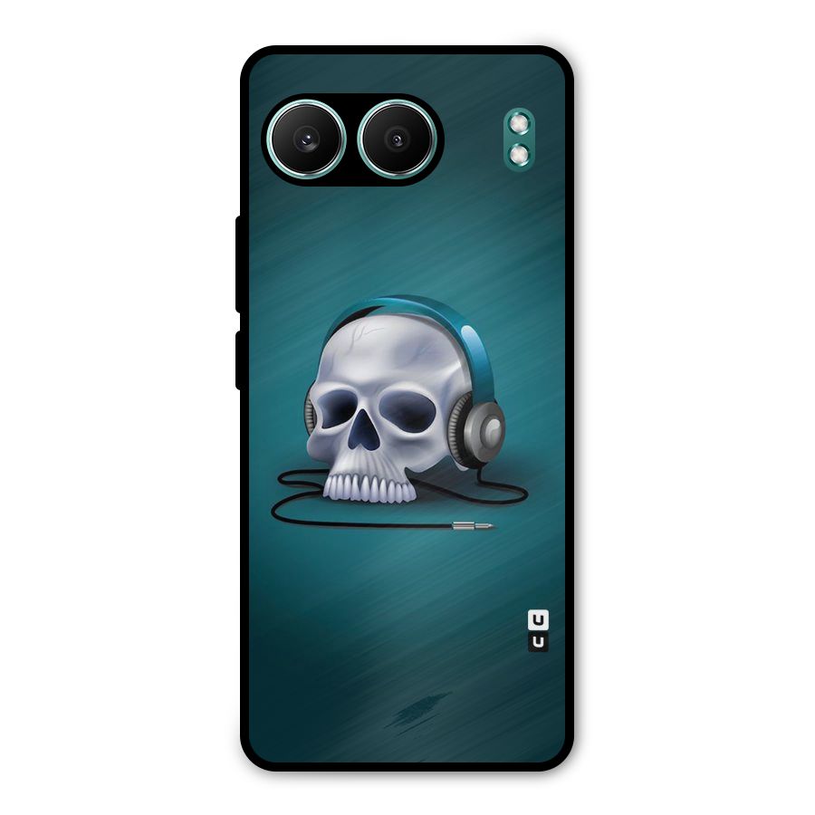 Music Skull Metal Back Case for OnePlus Nord 4