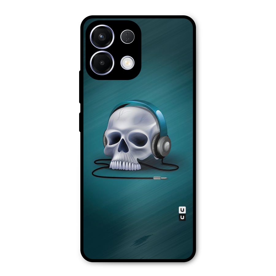 Music Skull Metal Back Case for Oppo K13