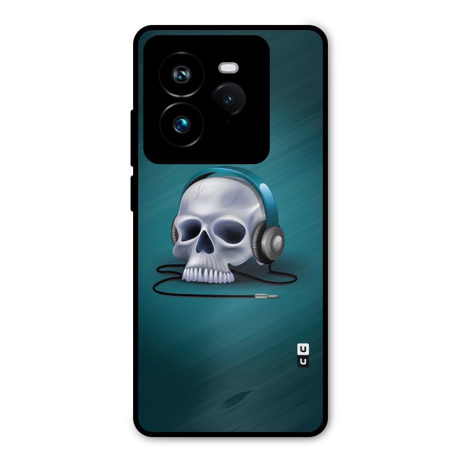 Music Skull Metal Back Case for Realme GT 7 Pro