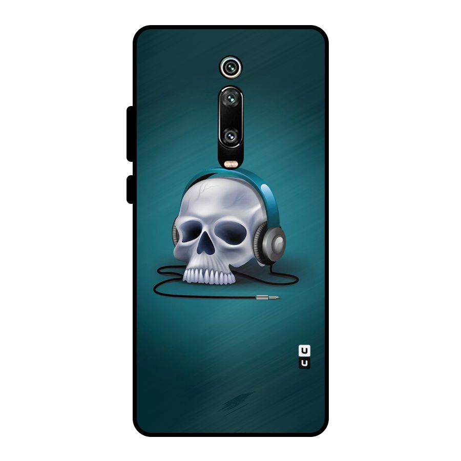 Music Skull Metal Back Case for Redmi K20