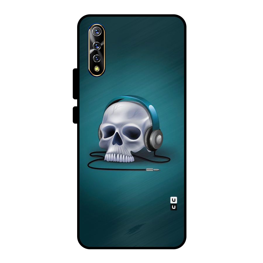 Music Skull Metal Back Case for Vivo S1