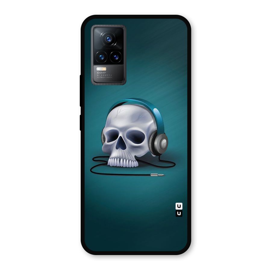 Music Skull Metal Back Case for Vivo Y73