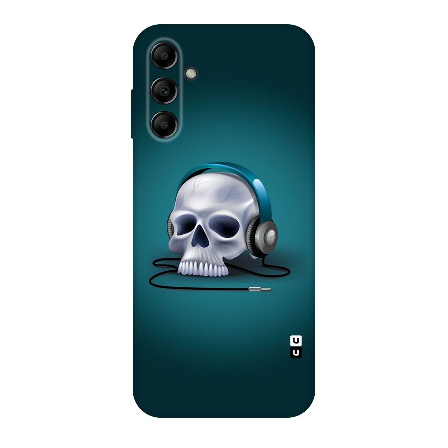 Music Skull Original Polycarbonate Back Case for Galaxy A14 5G