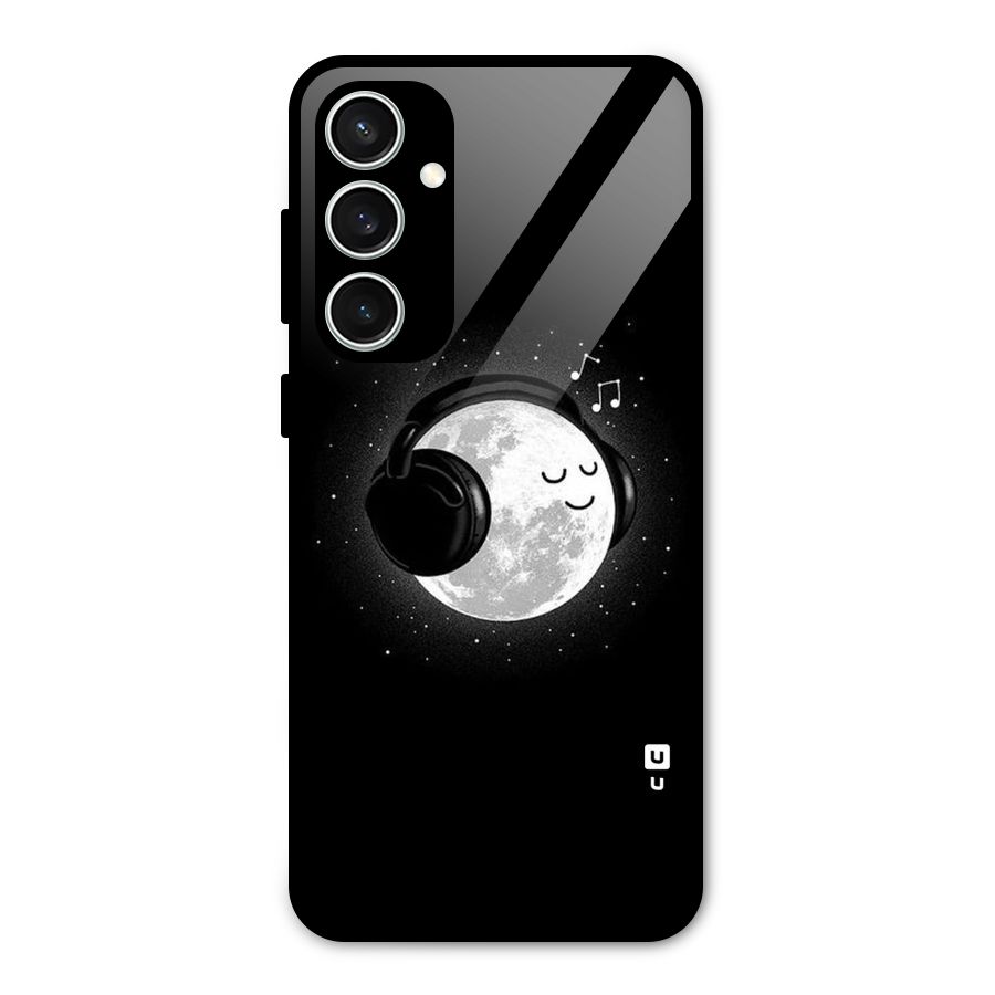 Music World Enjoying Glass Back Case for Galaxy S23 FE